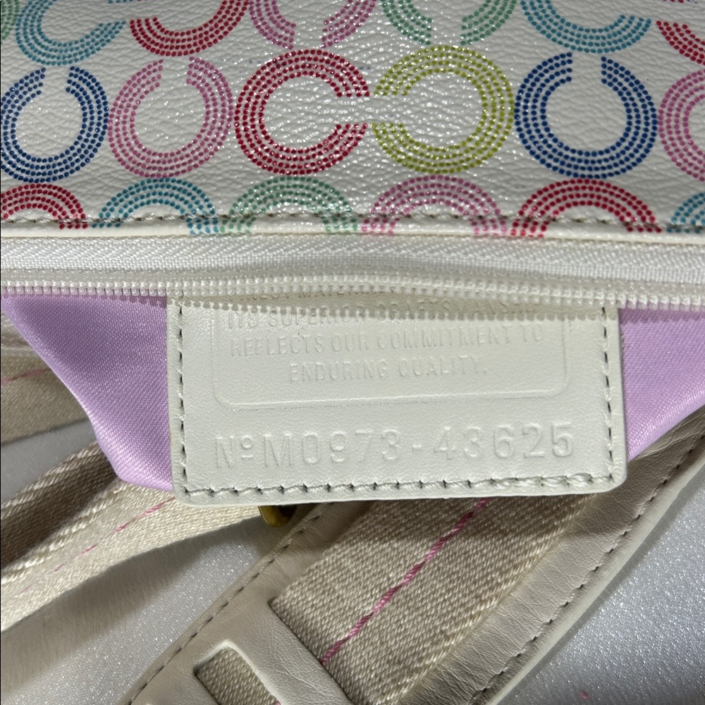 Coach Multi Color Crossbody Bag - Picture 7 of 11